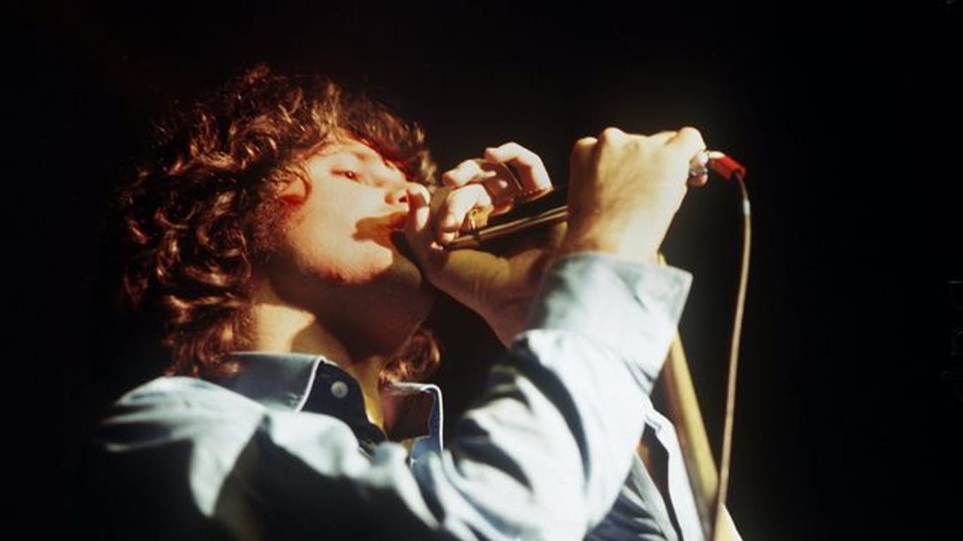 Jim Morrison, Sänger der Band The Doors - sein früher Tod mit 27 machte ihn zu einem Mythos.