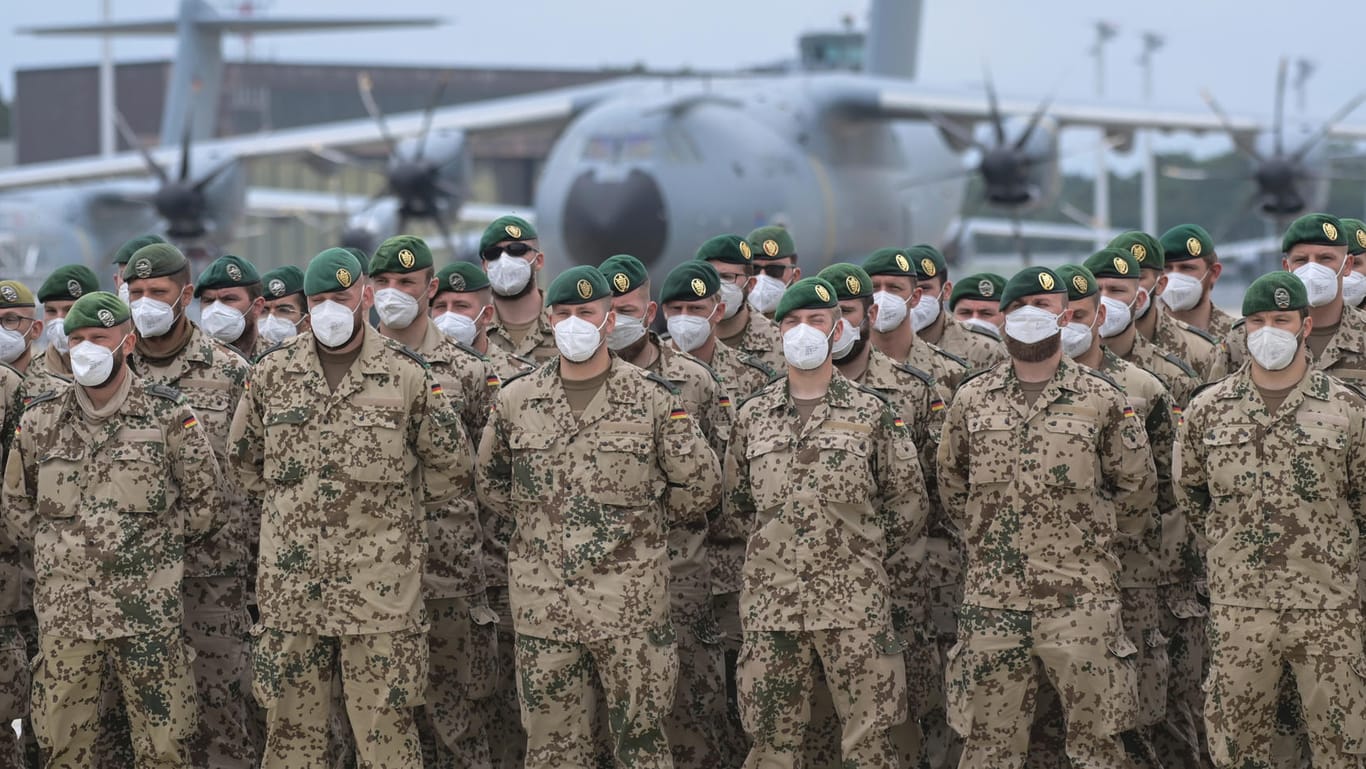 Soldaten auf dem Flughafen Wunstorf: Der Einsatz der Bundeswehr in Afghanistan ist beendet.