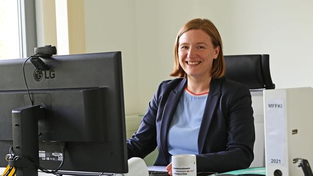 Die rheinland-pfälzische Integrationsministerin Katharina Binz Die rheinland-pfälzische Integrationsministerin Katharina Binz