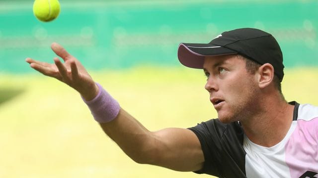 Unterlag in Wimbledon dem Spanier Roberto Bautista Agut: Dominik Koepfer.