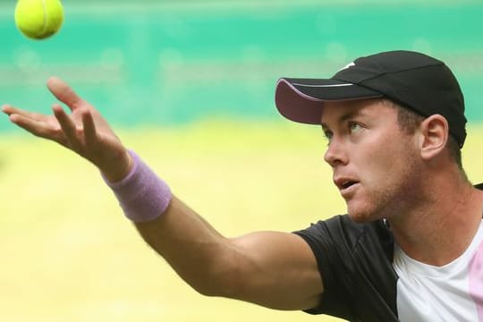 Unterlag in Wimbledon dem Spanier Roberto Bautista Agut: Dominik Koepfer.