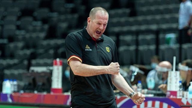 Will mit einem Seig gegen Kroatien die Tokio-Träume der deutschen Basketballer am Leben erhalten: Bundestrainer Henrik Rödl. Will mit einem Seig gegen Kroatien die Tokio-Träume der deutschen Basketballer am Leben erhalten: Bundestrainer Henrik Rödl.