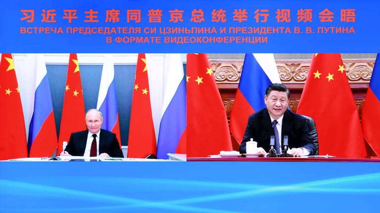 Wladimir Putin und Xi Jinping: Die Beziehung zwischen Russland und China ist nicht so innig, wie es beide Präsidenten gerne propagieren.