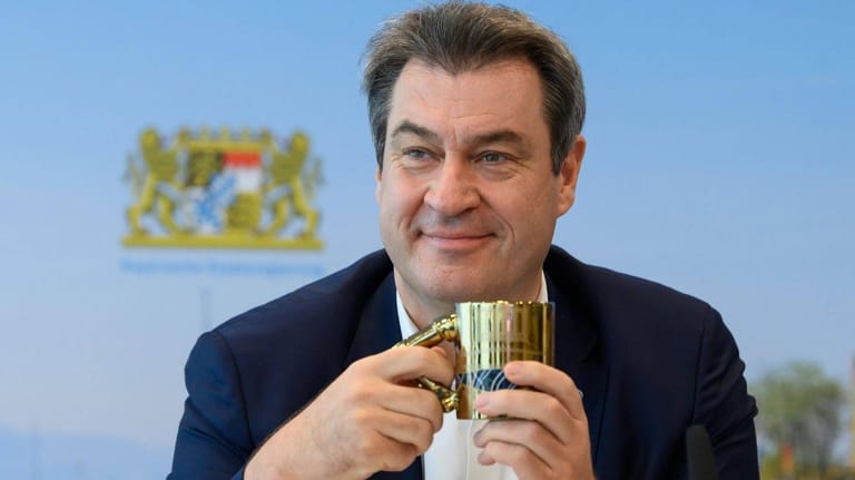 Markus Söder: Der bayerische Ministerpräsident sorgt mit einem neuen Bild für Lacher.