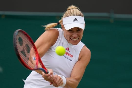 Steht in Wimbledon im Achtelfinale: Angelique Kerber.