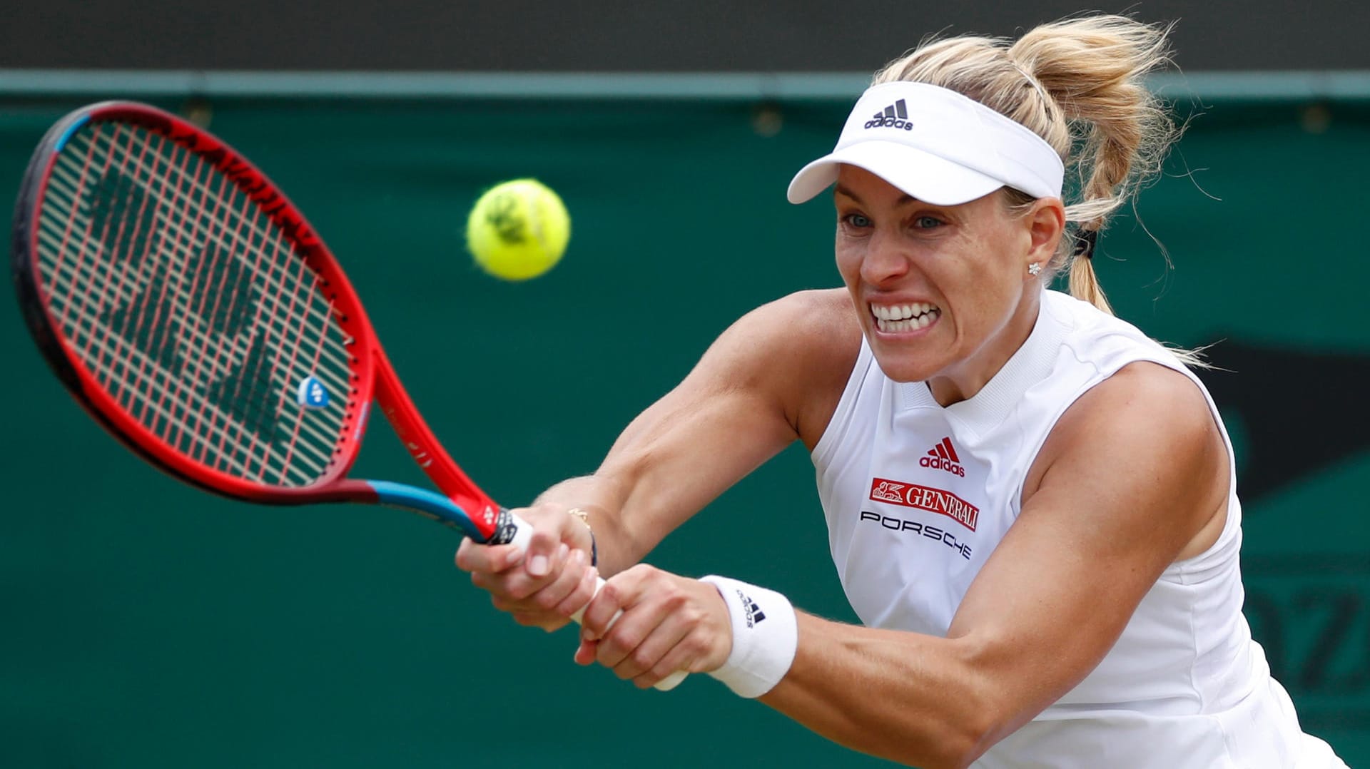 Angelique Kerber: Die beste deutsche Tennisspielerin präsentiert sich in Wimbledon bisher gut.