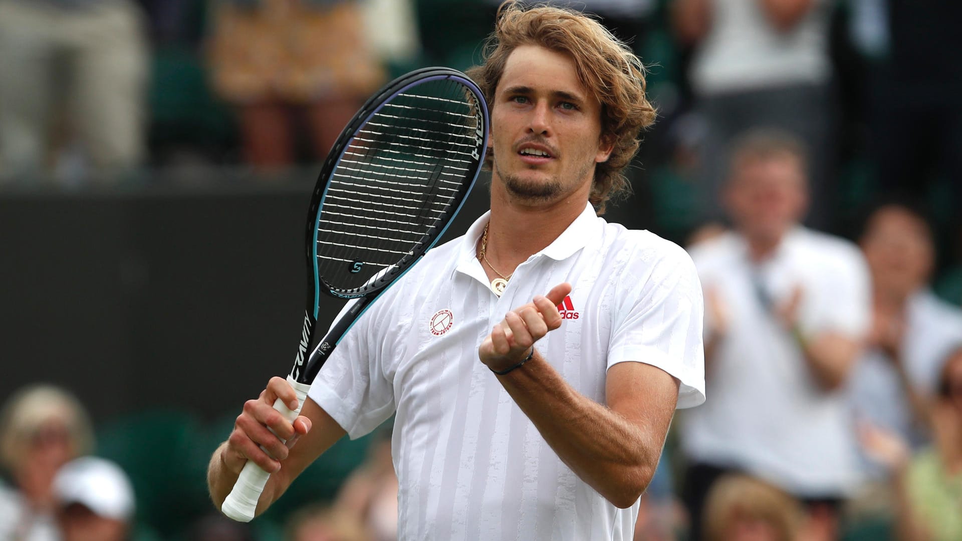 Alexander Zverev: Der beste deutschen Tennisspieler hinterlässt in Wimbledon bisher einen guten Eindruck.