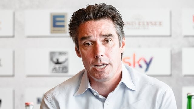 Reist nicht zum Wimbledon-Herren-Finale nach London: Michael Stich. Reist nicht zum Wimbledon-Herren-Finale nach London: Michael Stich.