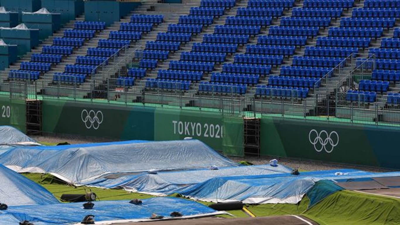 Die Olympia-Eröffnungszeremonie in Tokio wird möglicherweise ohne Zuschauer über die Bühne gehen.