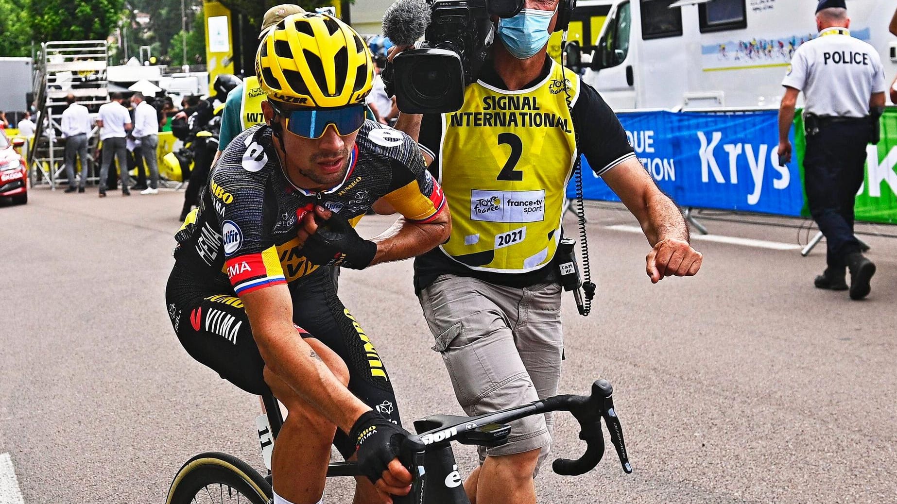 Glücklos bei der diesjährigen Tour: Primoz Roglic.