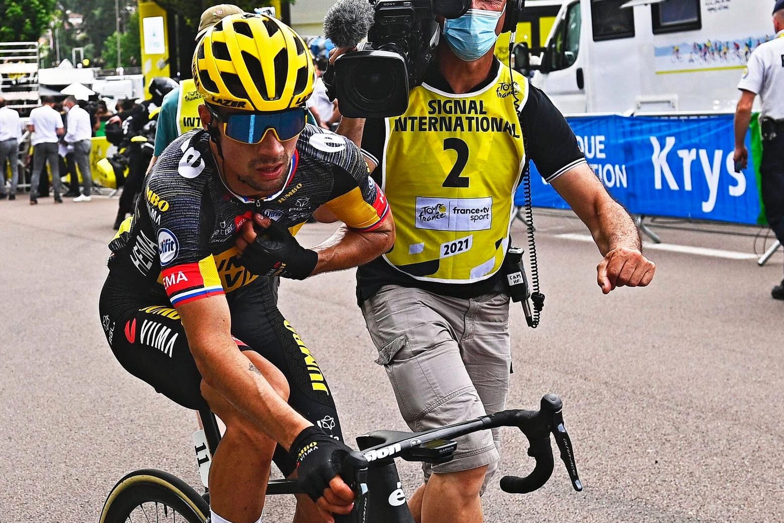 Glücklos bei der diesjährigen Tour: Primoz Roglic.