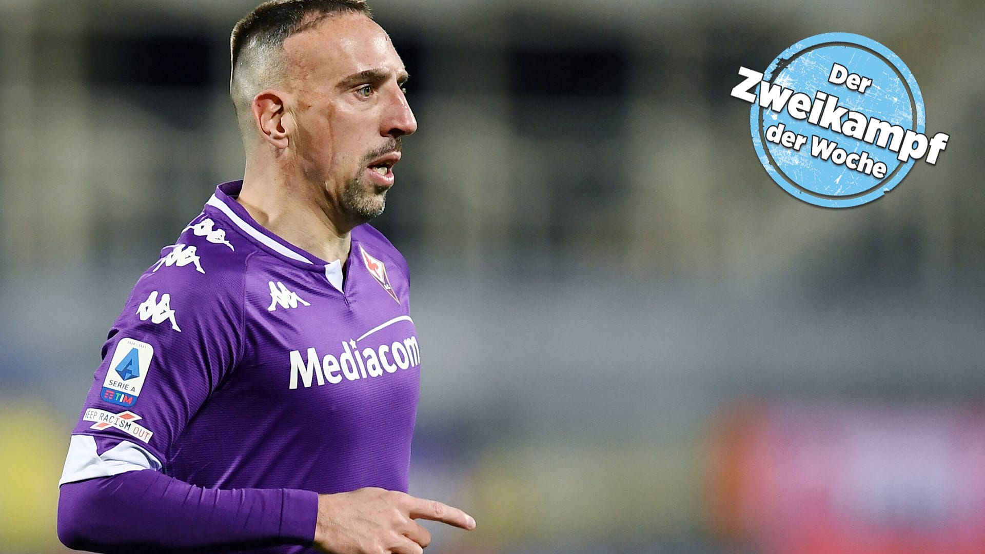 Franck Ribéry wäre gern noch in Florenz geblieben, der Verein wollte seinen Vertrag allerdings nicht verlängern.