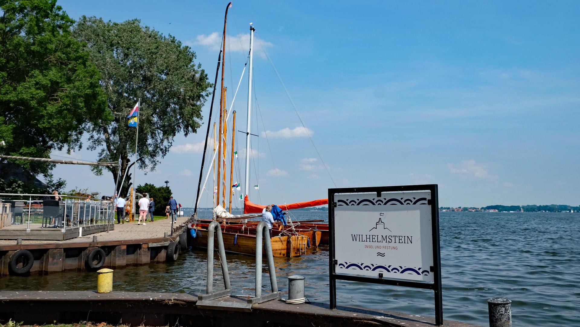 Insel Wilhelmstein: Genau vier Leute leben hier auf 12.500 Quadratmetern.