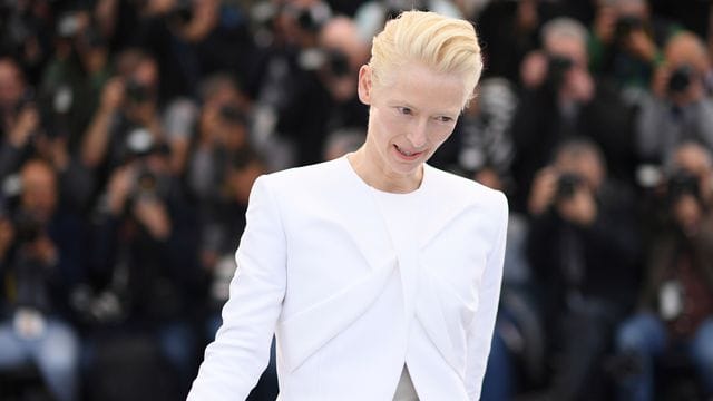 Schauspielerin Tilda Swinton wird auch in diesem Jahr auf dem roten Teppich in Cannes erwartet.