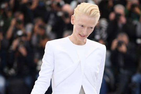 Schauspielerin Tilda Swinton wird auch in diesem Jahr auf dem roten Teppich in Cannes erwartet.