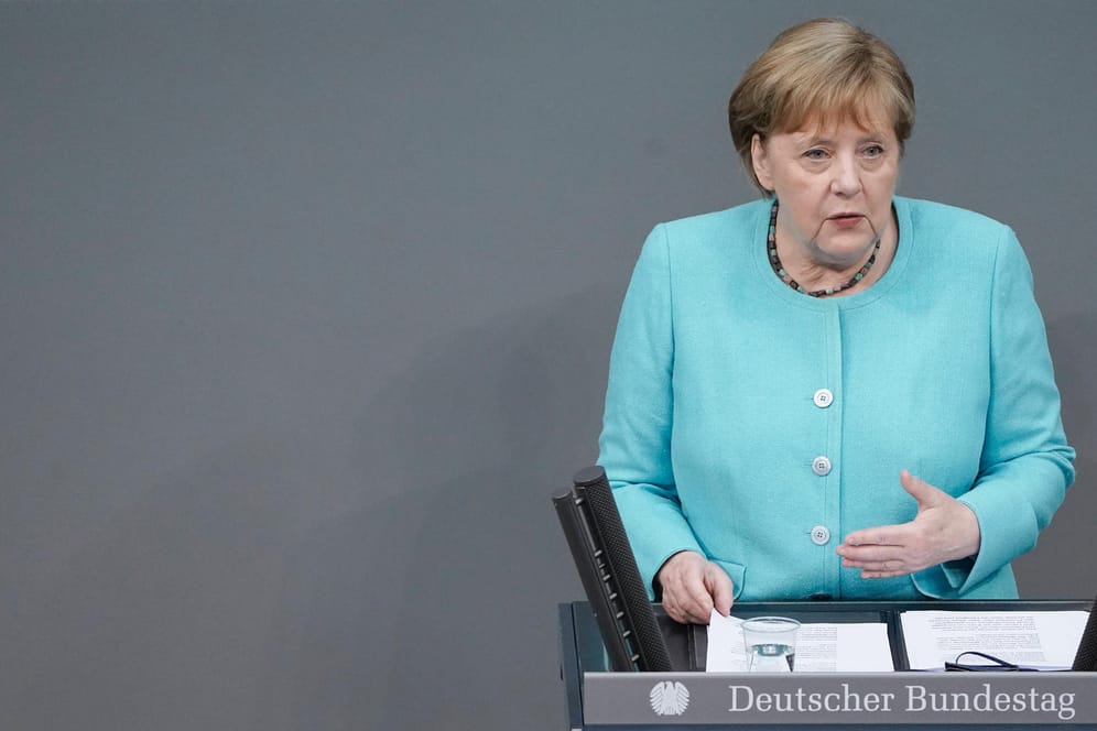 Angela Merkel: Die Bundeskanzlerin sieht ungeimpfte Kinder gefährdet.
