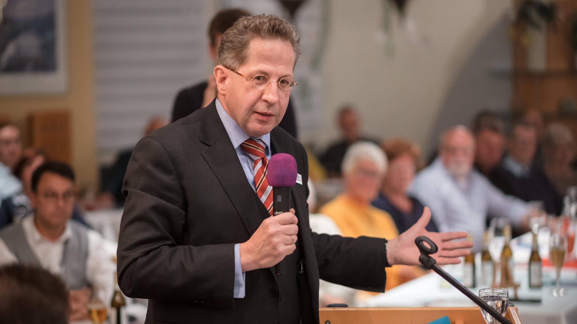 Hans-Georg Maaßen: Der Ex-Verfassungsschutzchef kritisiert Journalisten in Deutschland.