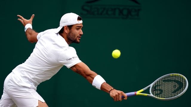 Matteo Berrettini steht als möglicher Zverev-Gegner im Viertelfinale fest.