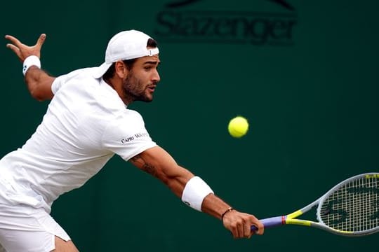 Matteo Berrettini steht als möglicher Zverev-Gegner im Viertelfinale fest.