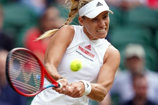 Angelique Kerber erreichte in zwei Sätze das Viertelfinale.