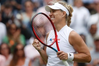 Angelique Kerber: Der deutsche Tennis-Star präsentiert sich in Wimbledon bisher in starker Verfassung.