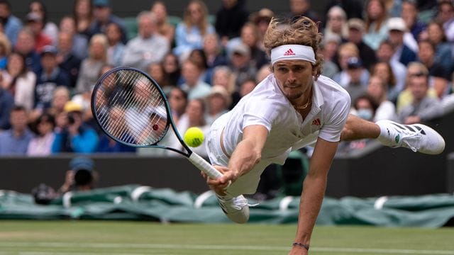 Alexander Zverev verlor in fünf Sätzen.