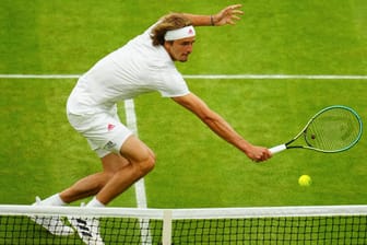 Alexander Zverev: Der Deutsche verlor in Wimbledon im Achtelfinale.