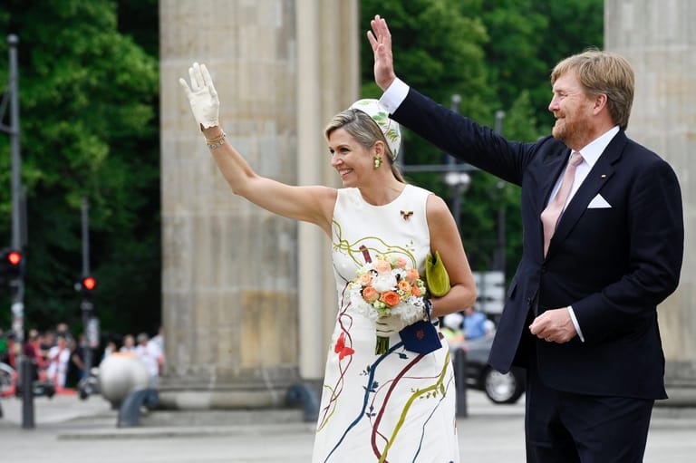 Das niederländische Königspaar ist zu einem dreitägigen Staatsbesuch in Berlin.
