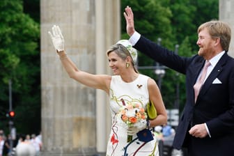 Königin Máxima und König Willem-Alexander: Das Paar befindet sich aktuell in Berlin.