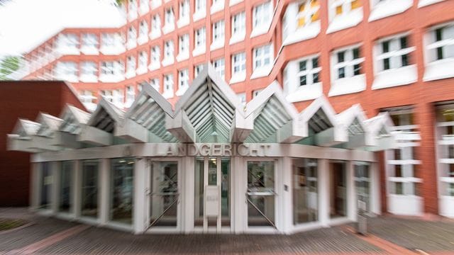 Blick auf das Landgericht Münster