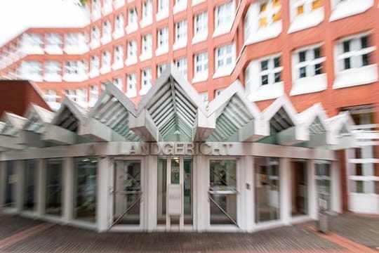 Blick auf das Landgericht Münster