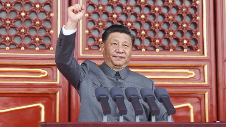Xi Jinping: Der Staatspräsident Chinas feierte den 100. Geburtstag der Kommunistischen Partei des Landes.
