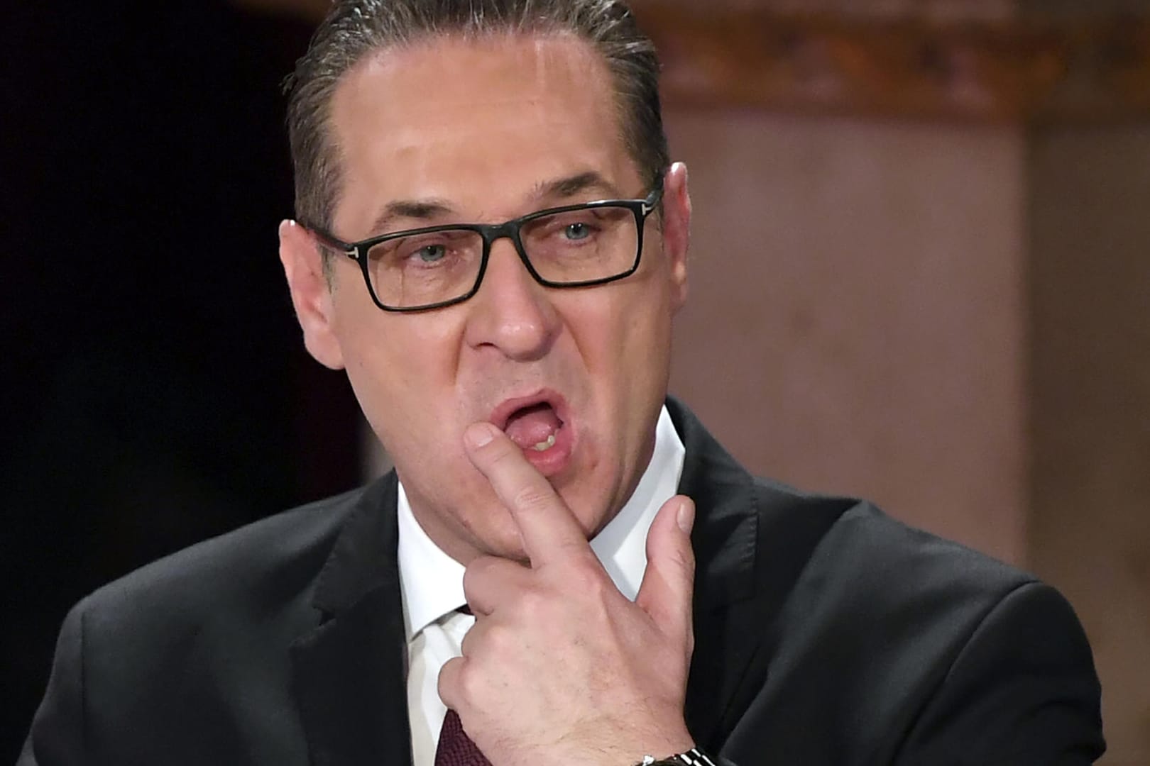 Heinz-Christian Strache: Der rechtsextreme Politiker und ehemalige Vizekanzler von Österreich muss sich in einem Korruptionsprozess verantworten.