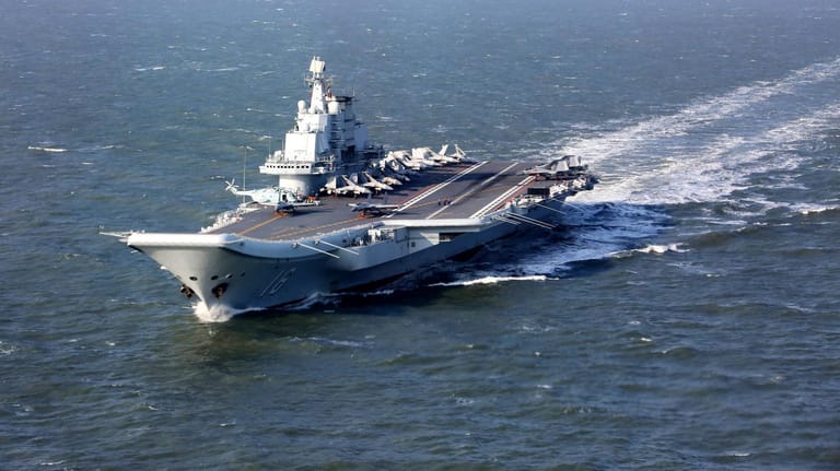 Flugzeugträger "Liaoning": Chinas Militär rüstet seit Jahren auf.