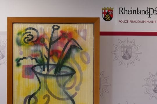Polizei entdeckt gestohlenes Polke-Gemälde