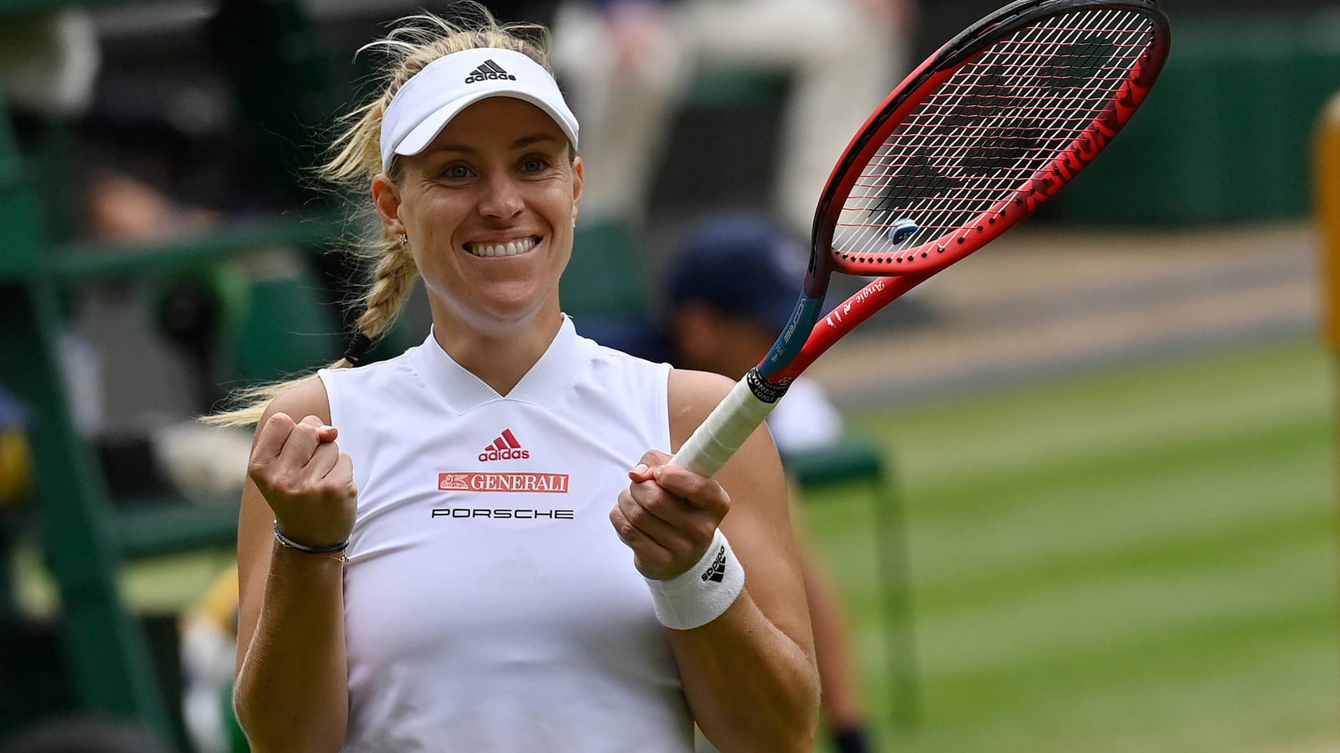 Angelique Kerber: Deutschlands Tennis-Ass steht im Halbfinale des Rasenklassikers Wimbledon.