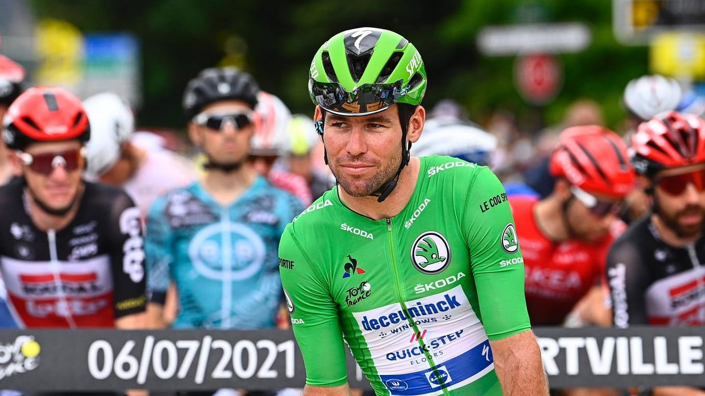 Mark Cavendish: Der britische Sprintspezialist hat die zehnte Etappe der Tour de France für sich entschieden.