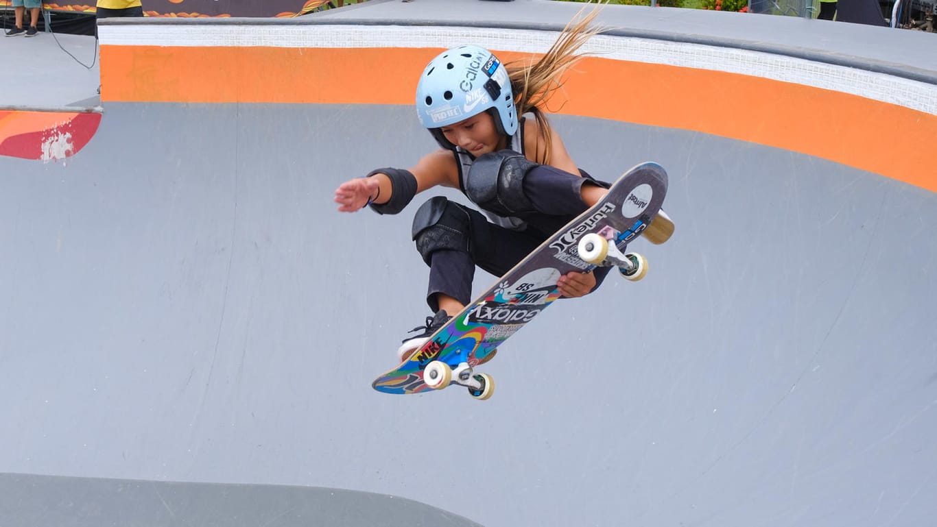 Sky Brown: Das Skateboard-Wunderkind ist die jüngste Starterin im britischen Olympiateam.