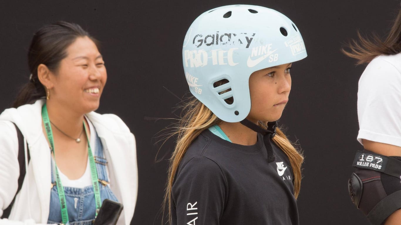 Die zwölfjährige Sky Brown ist die jüngste Profi-Skateboarderin der Welt.