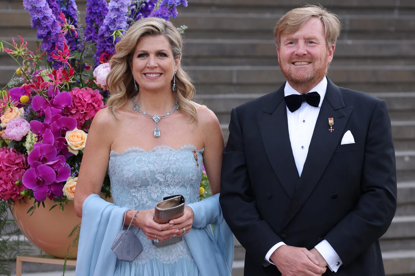 Königin Máxima und König Willem-Alexander: Die niederländischen Royals besuchten am Dienstagabend das Konzerthaus am Gendarmenmarkt in Berlin.