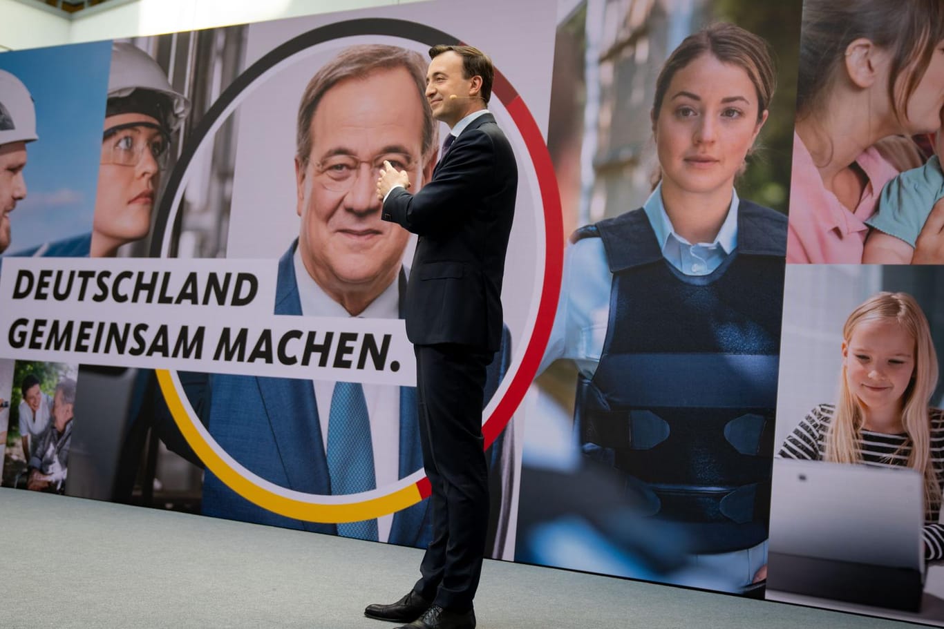 Paul Ziemiak bei der Vorstellung der CDU-Wahlkampagne: Bereits kurz nach der Vorstellung wurde das Programm kritisiert.