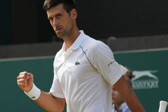 Hat in seinem Wimbledon-Viertelfinale eine lösbare Aufgabe vor sich: Novak Djokovic.