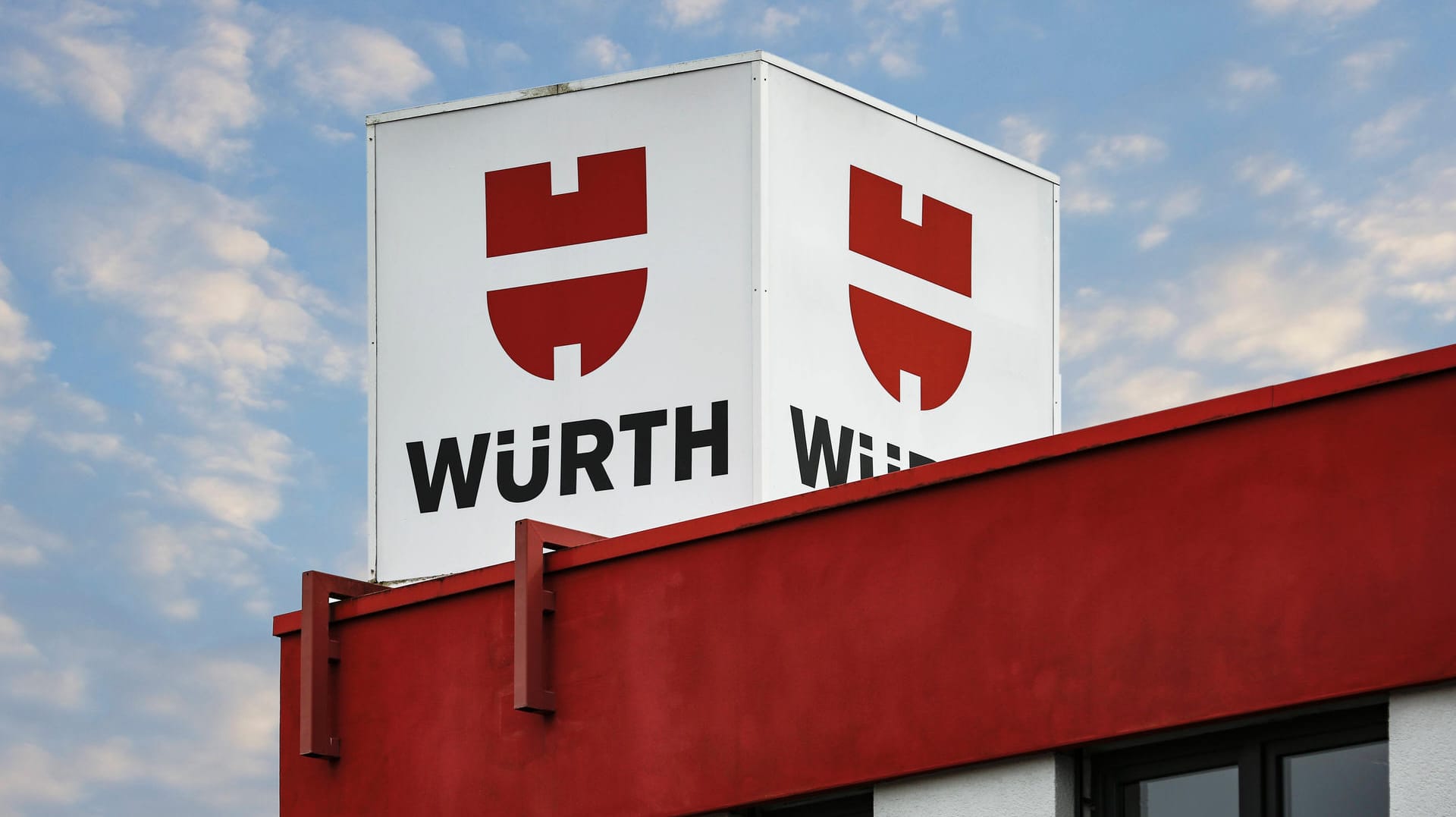 Logo des Handelskonzerns Würth (Symbolbild): Das Unternehmen konnte eine erfolgreiche erste Jahreshälfte verbuchen Logo des Handelskonzerns Würth (Symbolbild): Das Unternehmen konnte eine erfolgreiche erste Jahreshälfte verbuchen