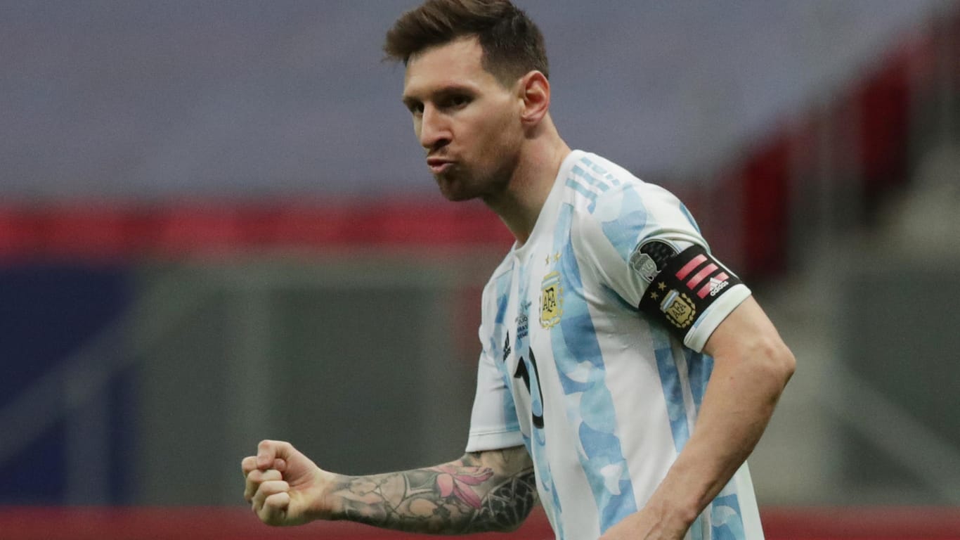 Die Faust geballt: Lionel Messi hat mit Argentinien das Copa-Finale erreicht.