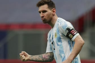 Die Faust geballt: Lionel Messi hat mit Argentinien das Copa-Finale erreicht.