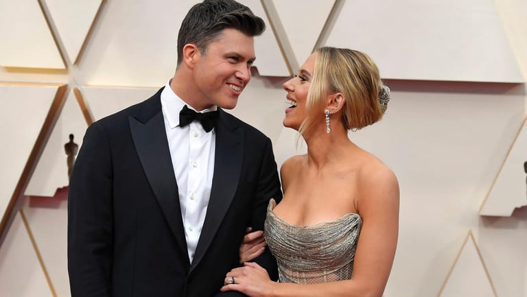 Colin Jost und Scarlett Johansson: Die beiden sind seit Oktober 2020 verheiratet.