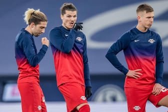 Kevin Kampl, Dani Olmo und Marcel Sabitzer: Der BVB scheint einen Blick auf die Konkurrenz aus Leipzig geworfen zu haben.