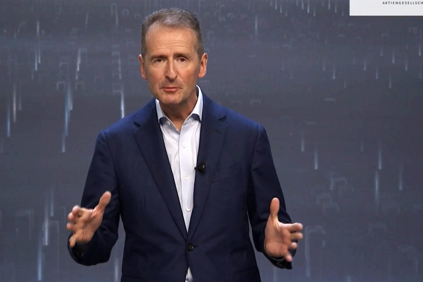 VW-Chef Herbert Diess: Der Automanager erwartet keine größeren Auswirkungen von einem generellen Tempolimit. VW-Chef Herbert Diess: Der Automanager erwartet keine größeren Auswirkungen von einem generellen Tempolimit.