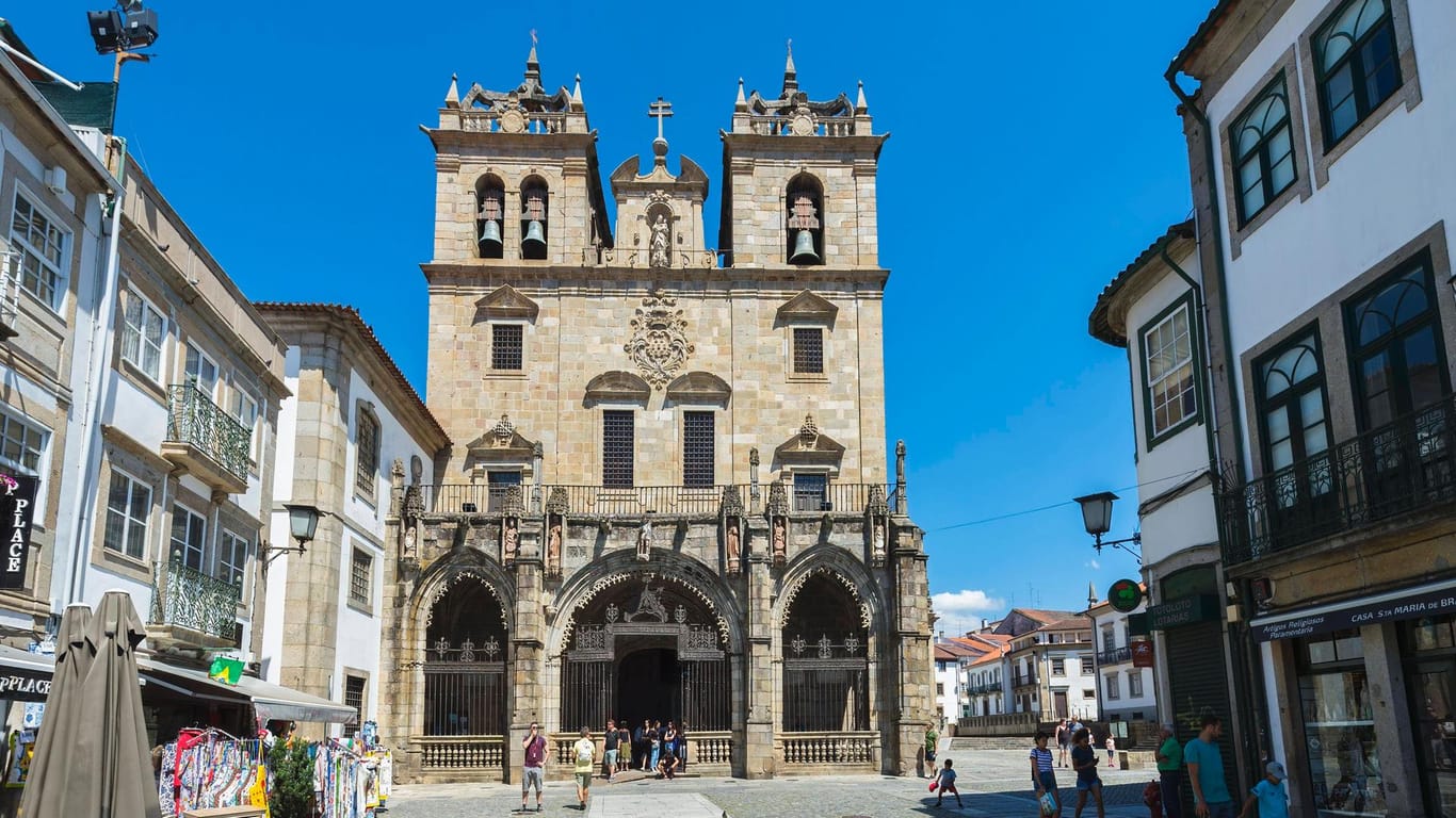 Braga: Die Sé ist die älteste Kathedrale des Landes.