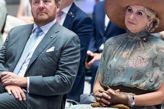 Dazulernen: König Willem-Alexander der Niederlande und Königin Máxima an der Technischen Universität Berlin.
